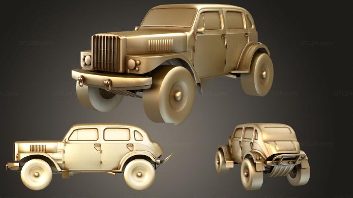 Vehicles (Volvo TP21, CARS_4012) 3D models for cnc
